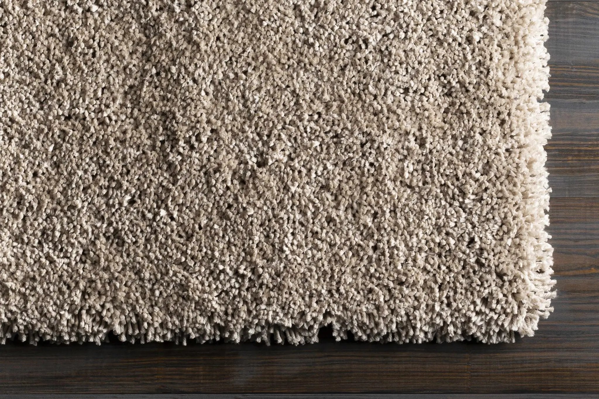 Wakeeney Beige Shag Rug - Clearance by Boutique Rugs