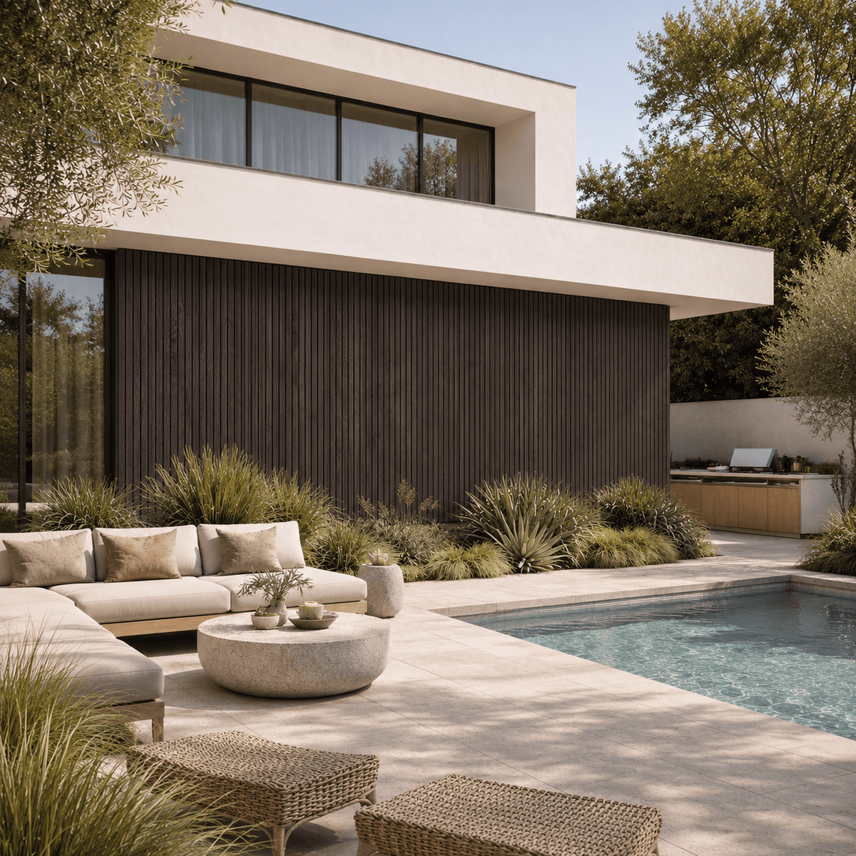 ARQ® Outdoor Exterior Composite Wood-Effect Wall Panel, photo 11 of 28