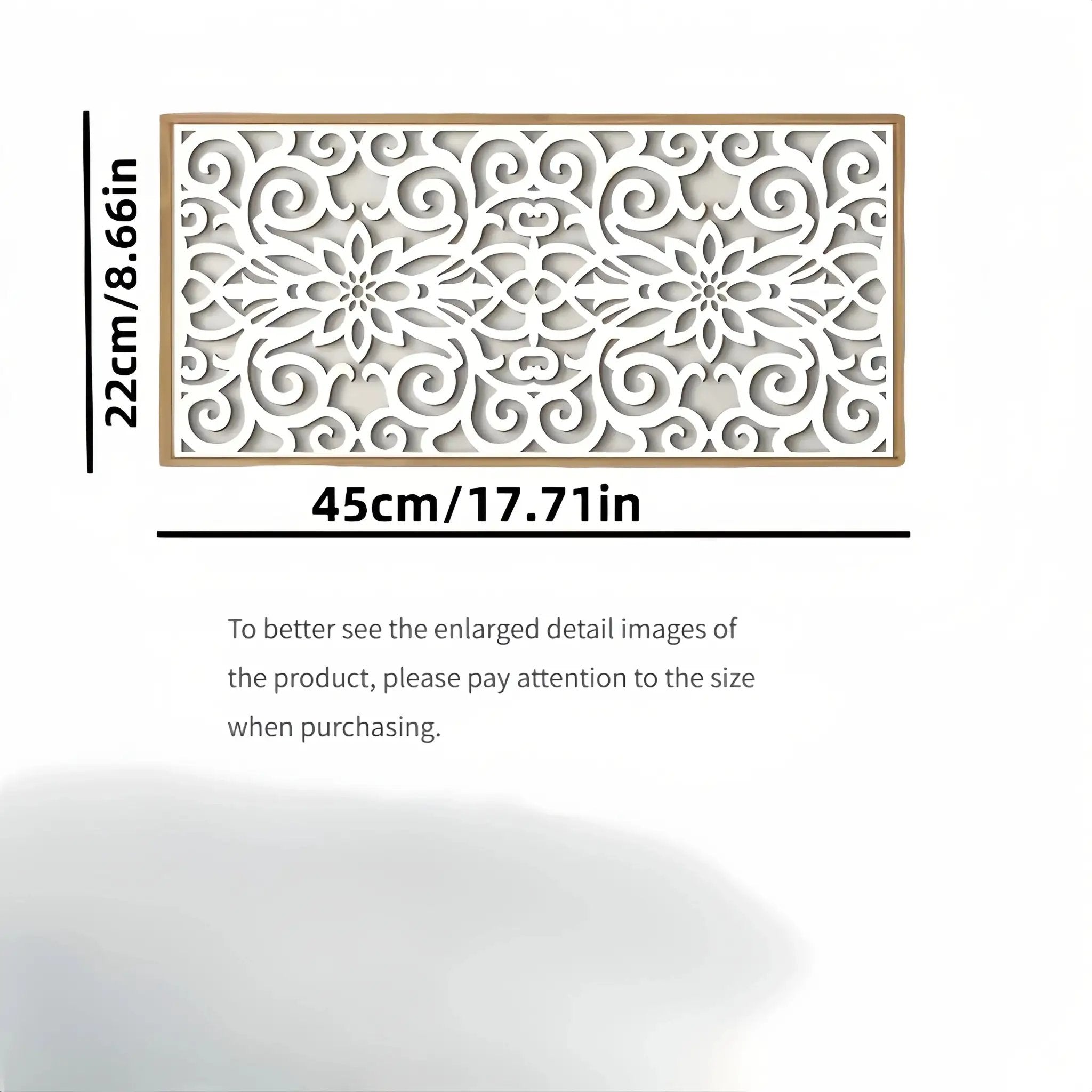Wall Art - Geometric White Large by House Of Avana