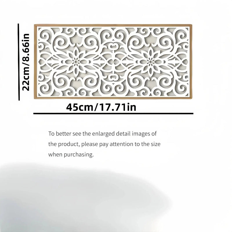 Wall Art - Geometric White Large by House Of Avana