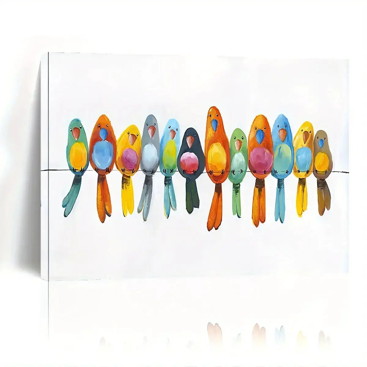 Wall Art - Hand-Painted Wooden 12x16 by House Of Avana