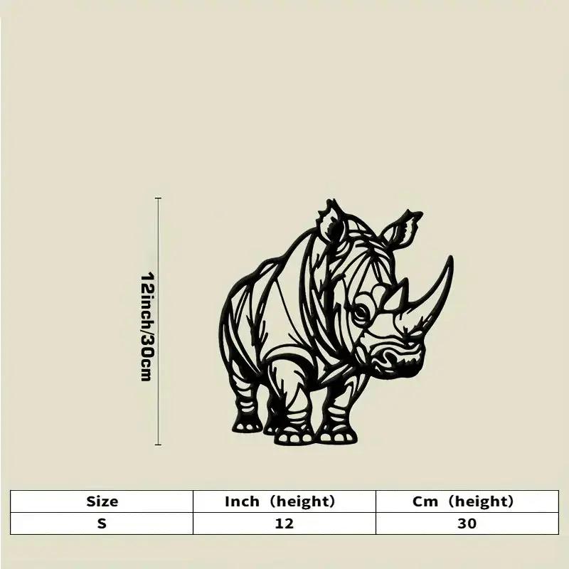 Wall Art - Metal Black White by House Of Avana