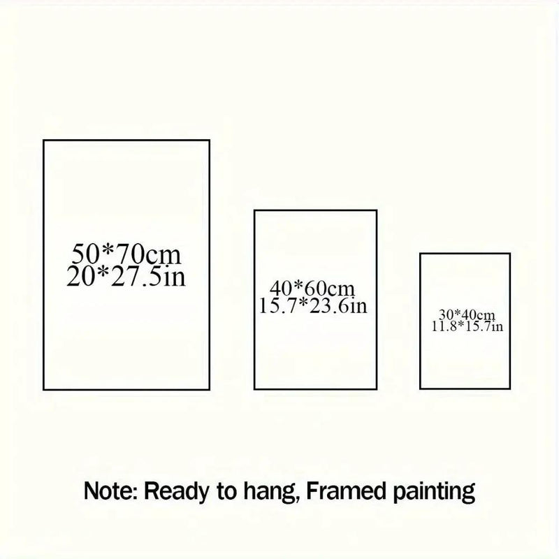 Wall Art - Modern Abstract Neutral Horizontal by House Of Avana