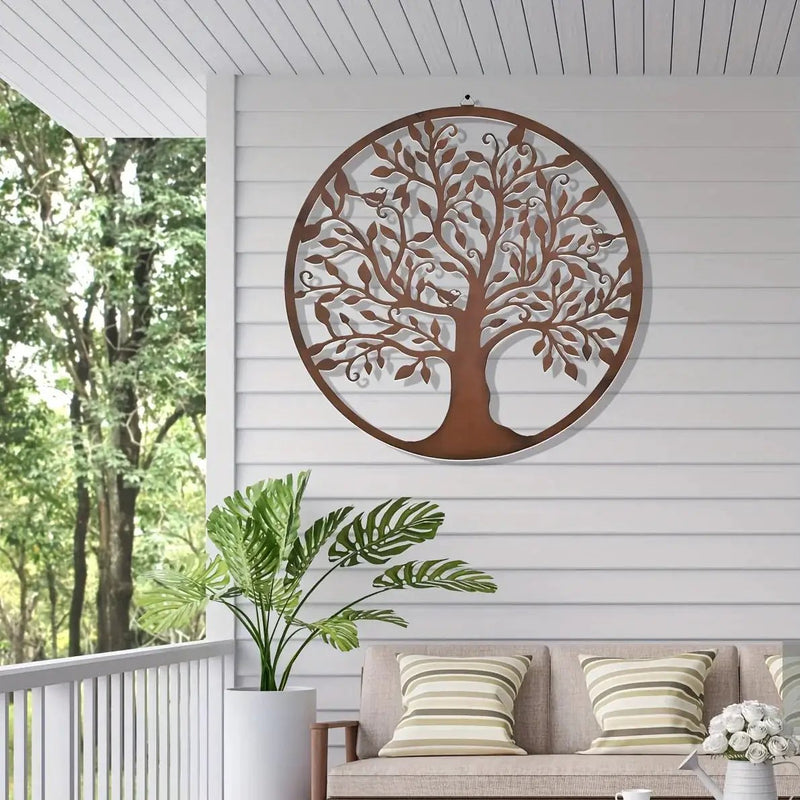 Wall Art - Rustic Metal 13.78inch by House Of Avana