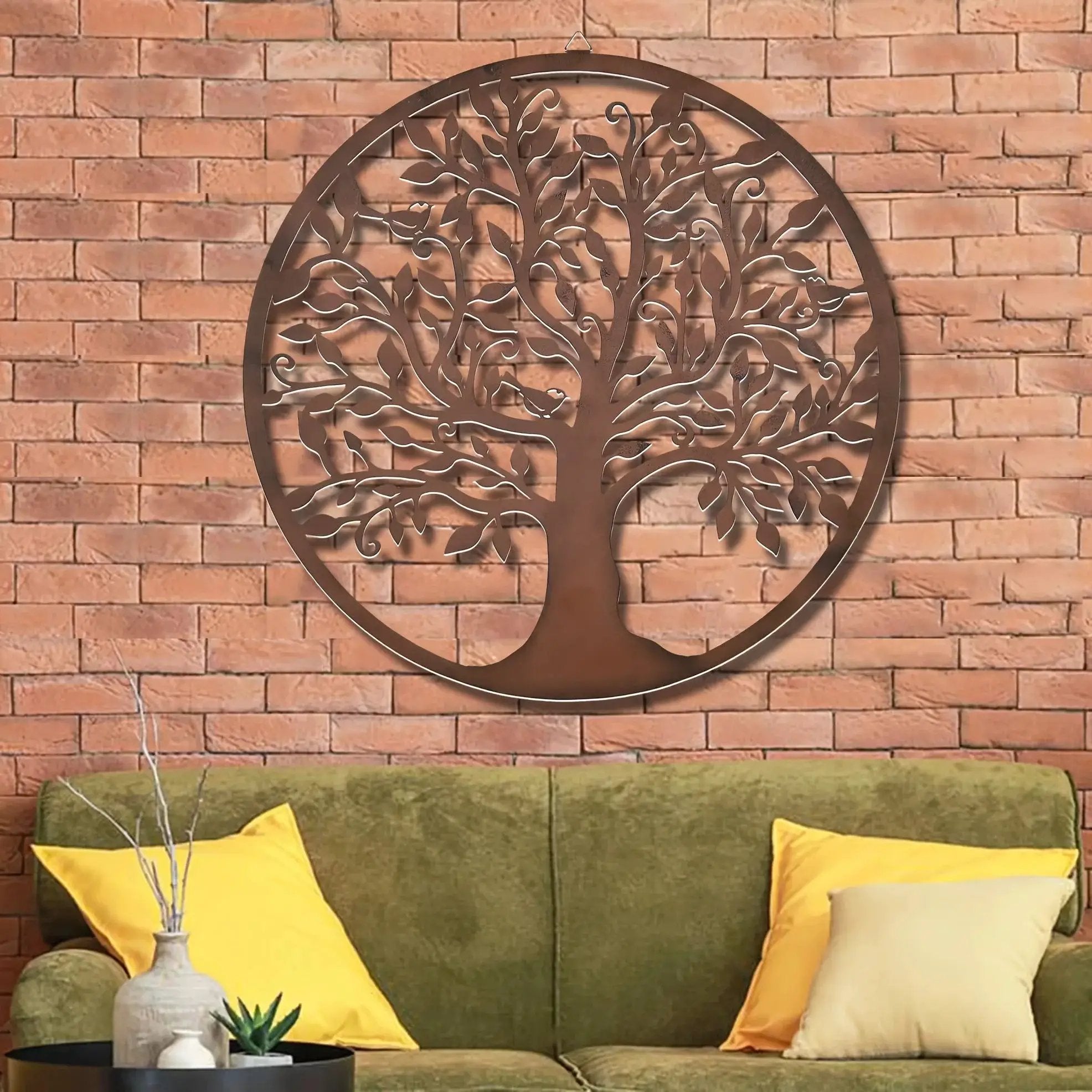 Wall Art - Rustic Metal 13.78inch by House Of Avana