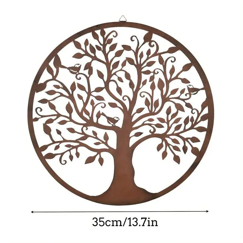 Wall Art - Rustic Metal 13.78inch by House Of Avana