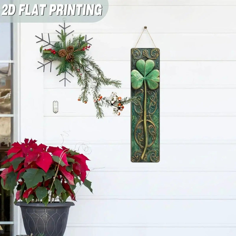 Wall Art - Vintage Metal Celtic 3.9"x15.7 by House Of Avana