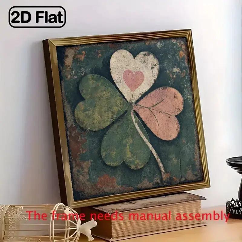 Wall Art - Vintage Wooden 8x8 Inch by House Of Avana