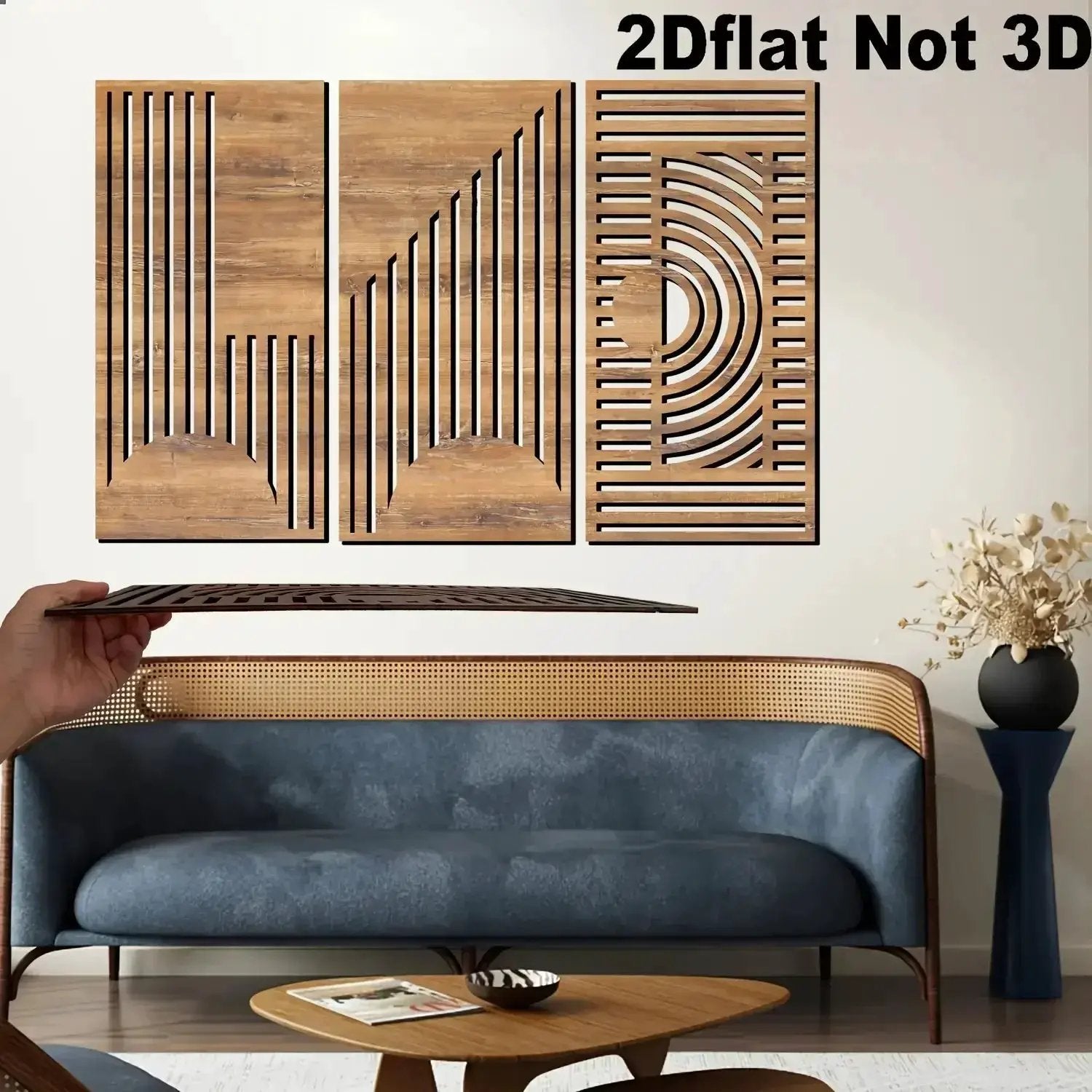 Wall Decor - Geometric Wood Abstract by House Of Avana