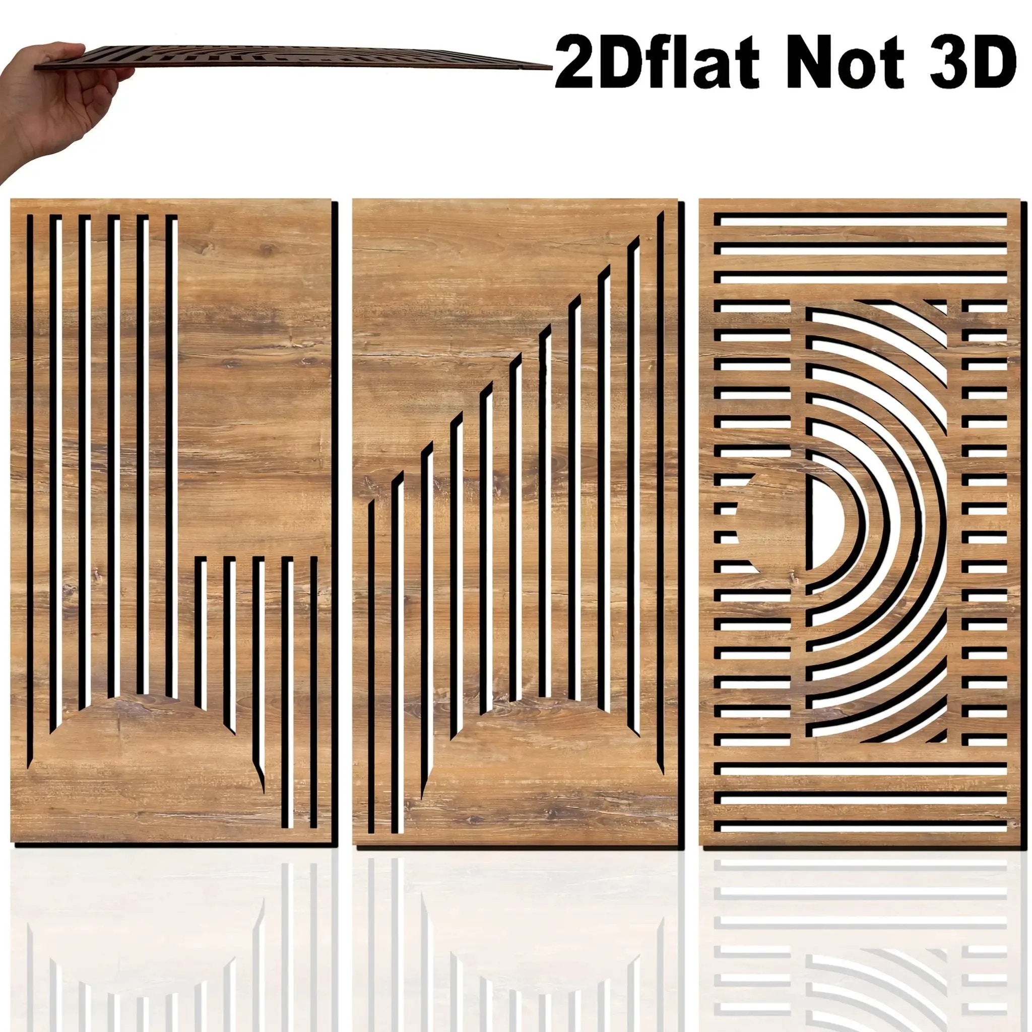 Wall Decor - Geometric Wood Abstract by House Of Avana