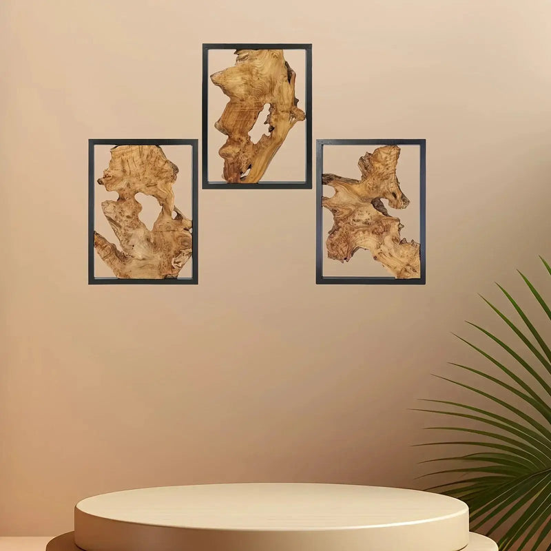 Wall Decor - Natural Wood Unique by House Of Avana