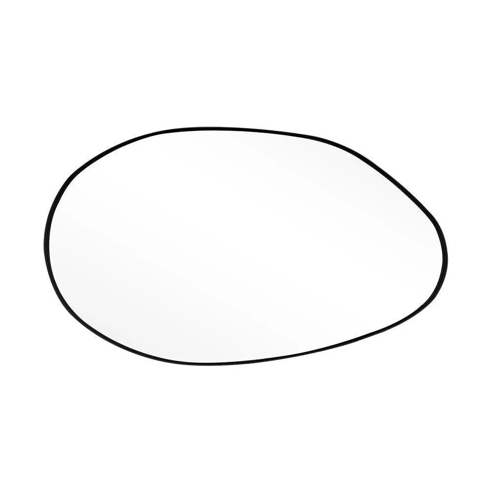 Wall Mirror - Asymmetrical Black 53x90cm by House Of Avana