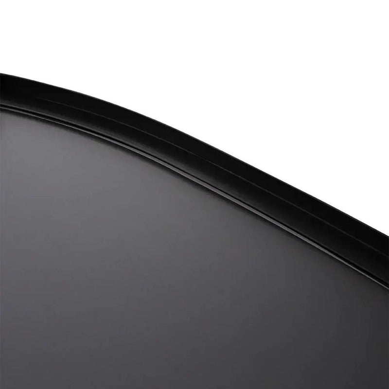 Wall Mirror - Asymmetrical Black 53x90cm by House Of Avana
