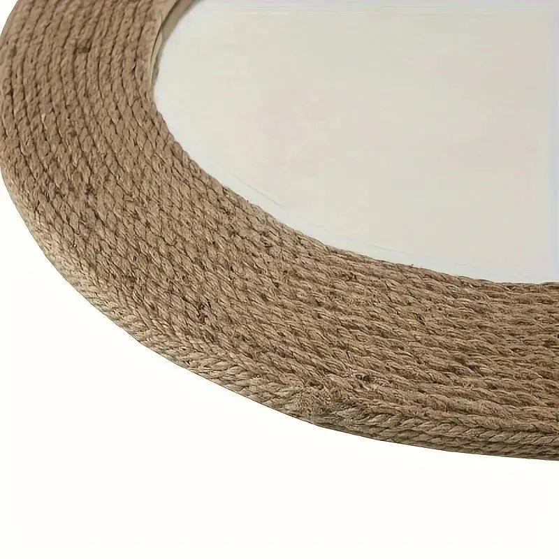 Wall Mirror - Natural Jute 26 by House Of Avana