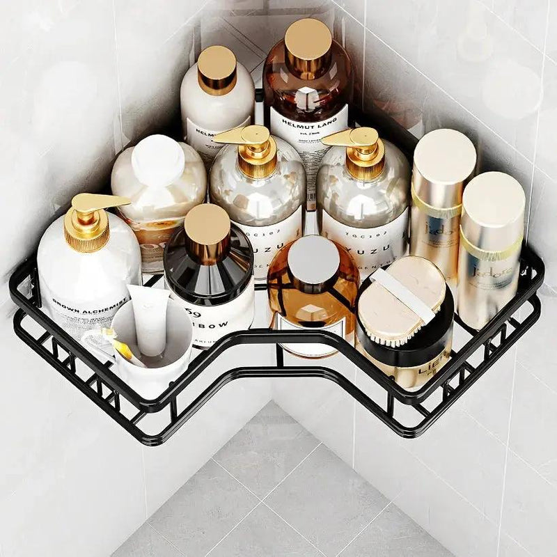Wall Organizer - Handcrafted Metal Multiple Shelves by House Of Avana