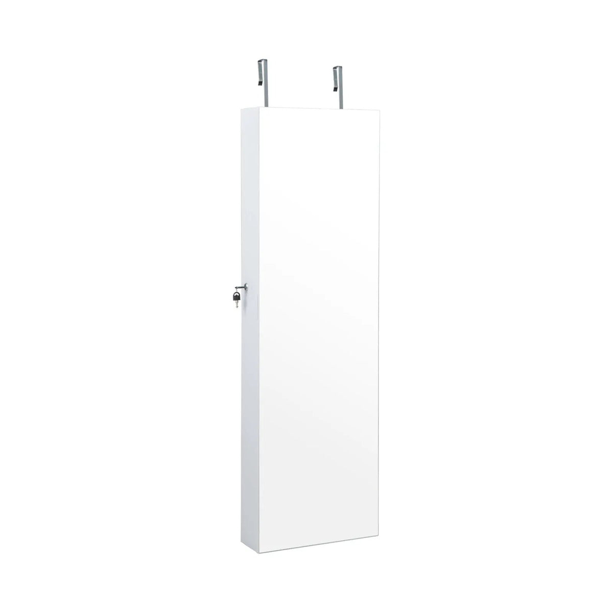 Wall Mounted Jewelry Cabinet with 3-Color Lights by DirectDeals