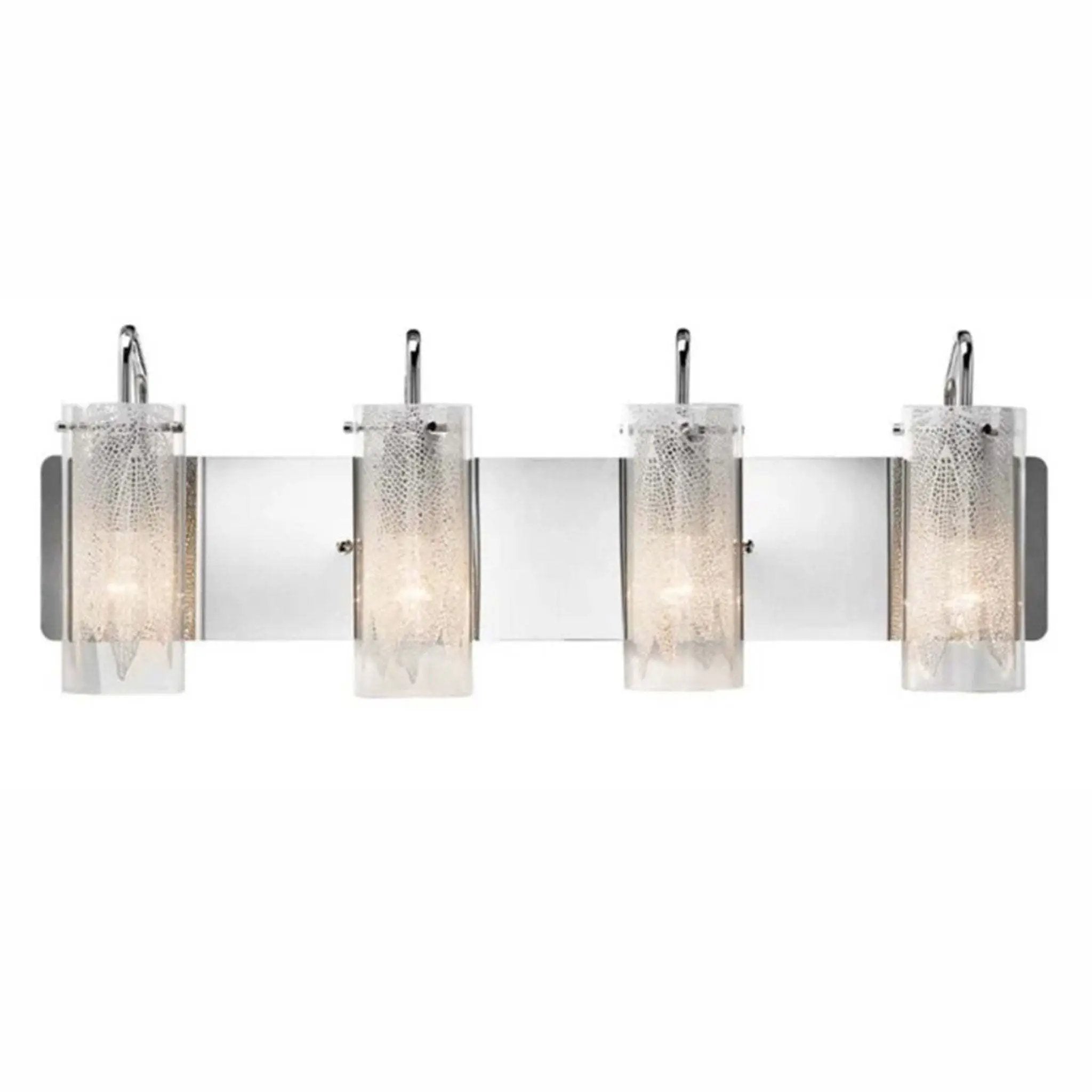 Elan Lighting Krysalis 4 Light Vanity Light in Chrome by Selzalot