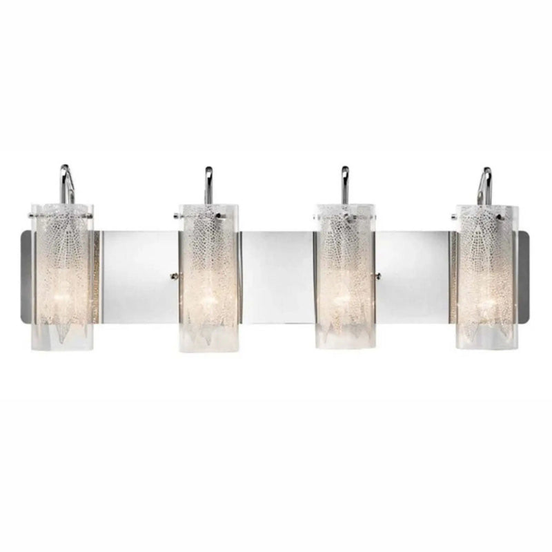 Elan Lighting Krysalis 4 Light Vanity Light in Chrome by Selzalot