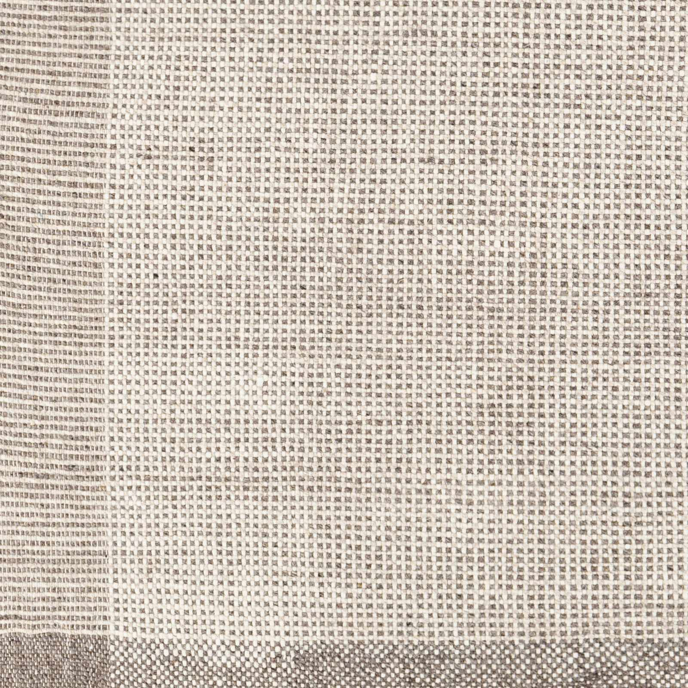 Joelle Beige Grid Wool Rug by Boutique Rugs