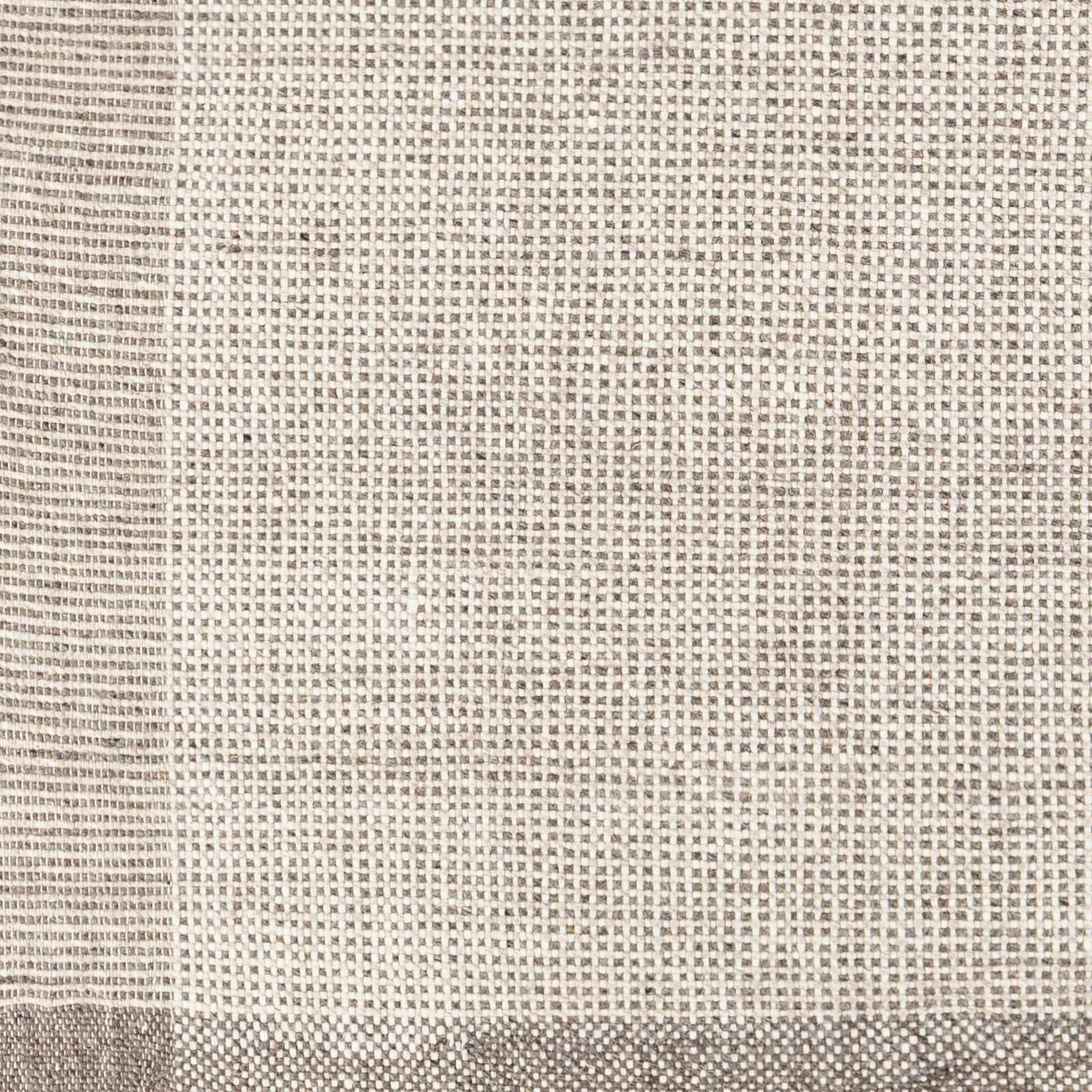 Joelle Beige Grid Wool Rug by Boutique Rugs