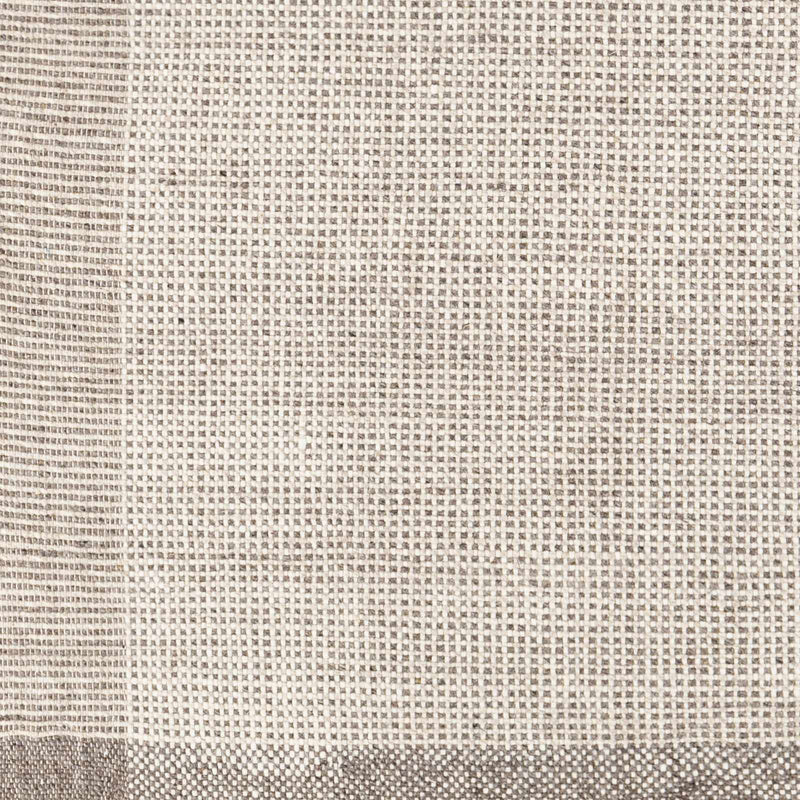 Joelle Beige Grid Wool Rug by Boutique Rugs