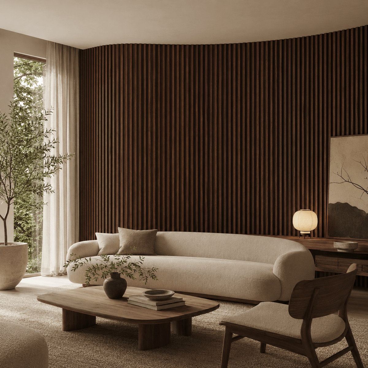 Zigzag Flexible Tambour Wood Panels, photo 12 of 28