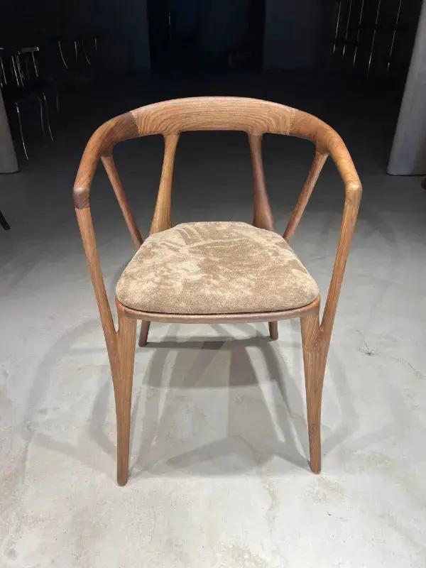 Luxury Premium Solid Walnut Chair - Italian Style by Gizz