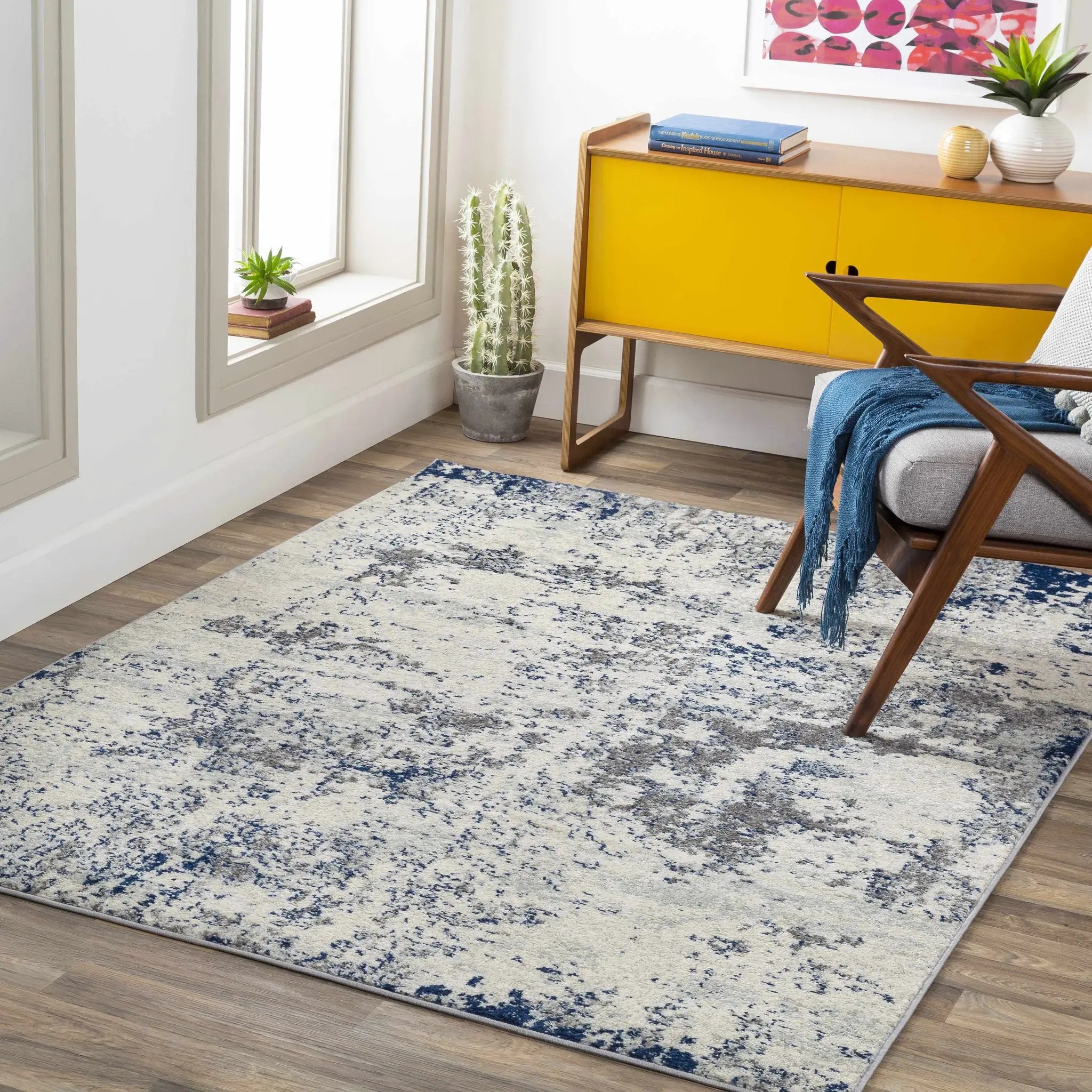 Warburton Abstract Area Rug by Boutique Rugs