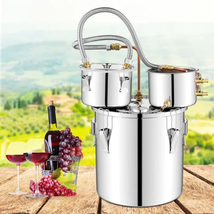 5/10 Gal 22/38 L Water Alcohol Distiller for DIY Whisky by DirectDeals