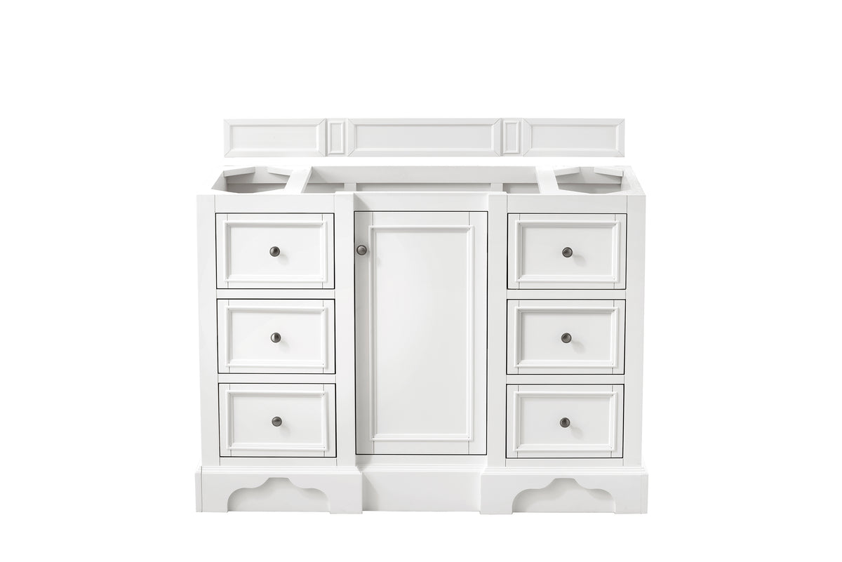 James Martin De Soto 48" Single Bathroom Vanity, Bright White, view 14