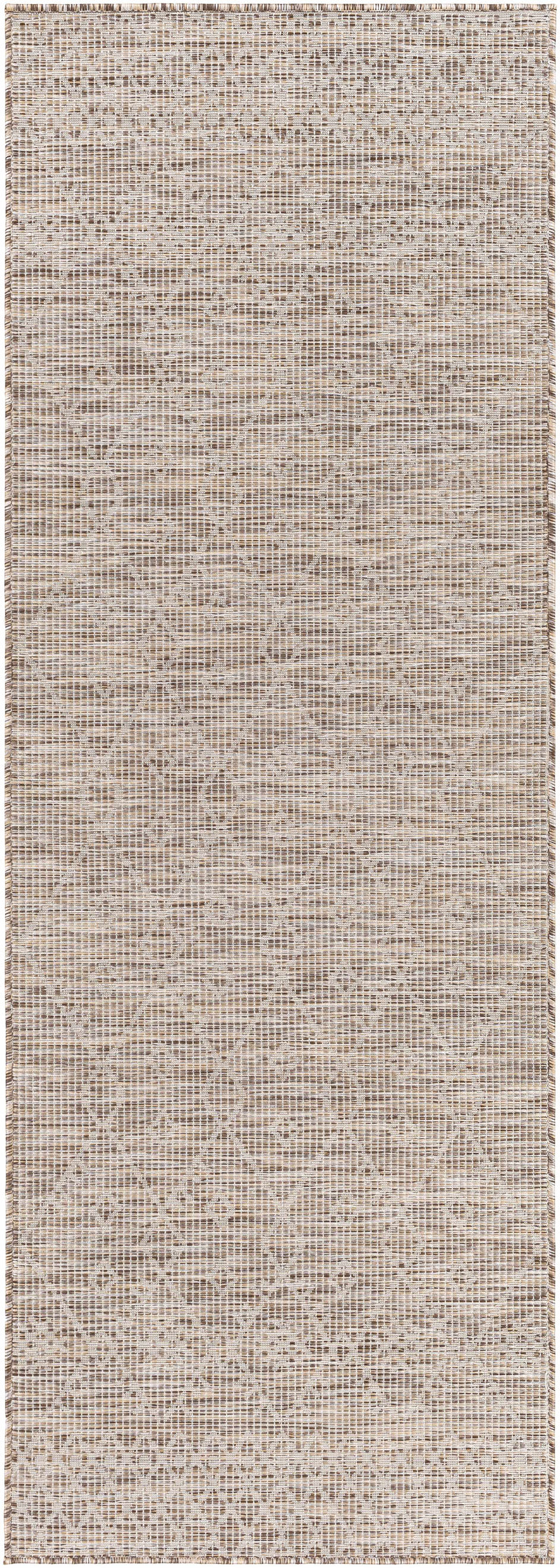 Lorena Beige Flatweave Trellis Outdoor Rug - Clearance by Boutique Rugs