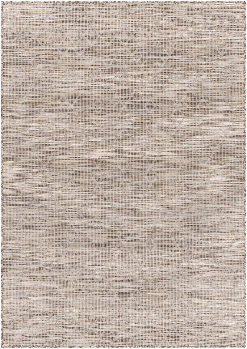 Lorena Beige Flatweave Trellis Outdoor Rug - Clearance by Boutique Rugs