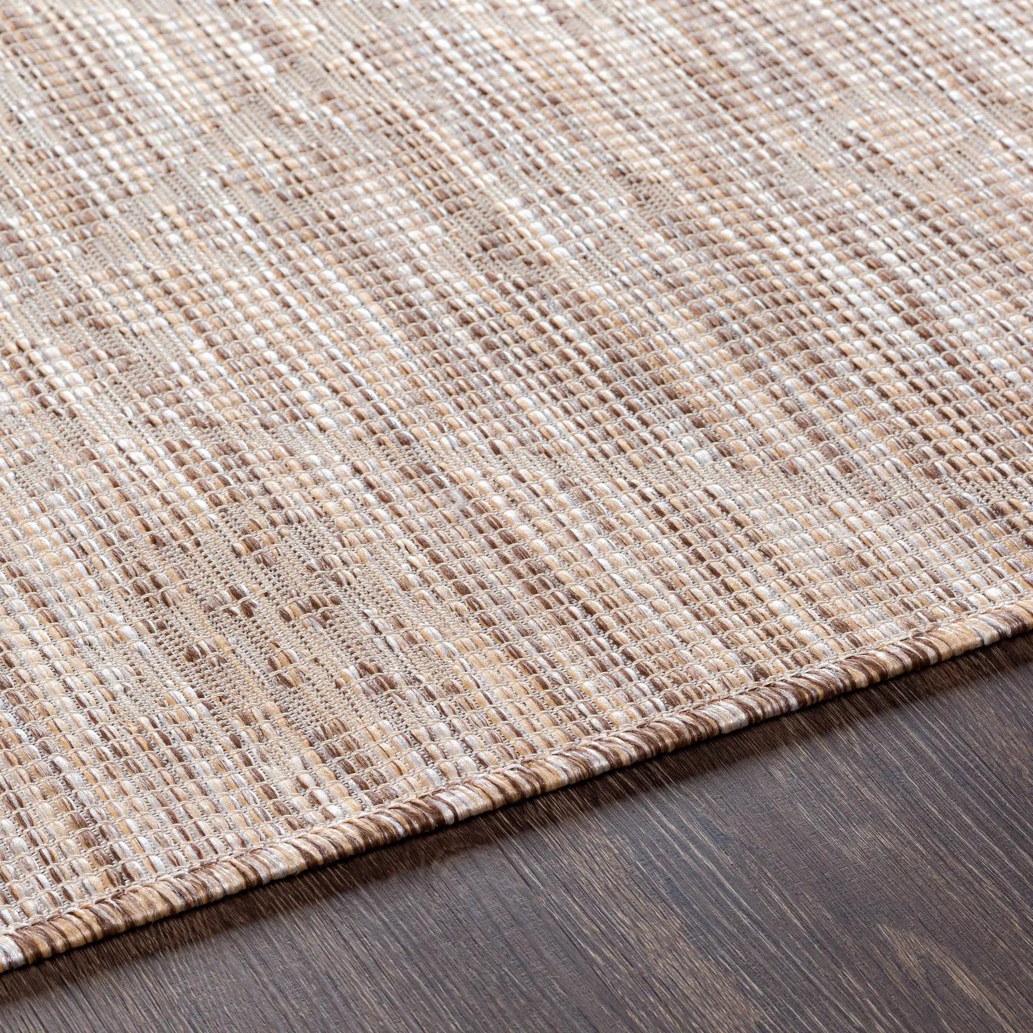 Lorena Beige Flatweave Trellis Outdoor Rug - Clearance by Boutique Rugs
