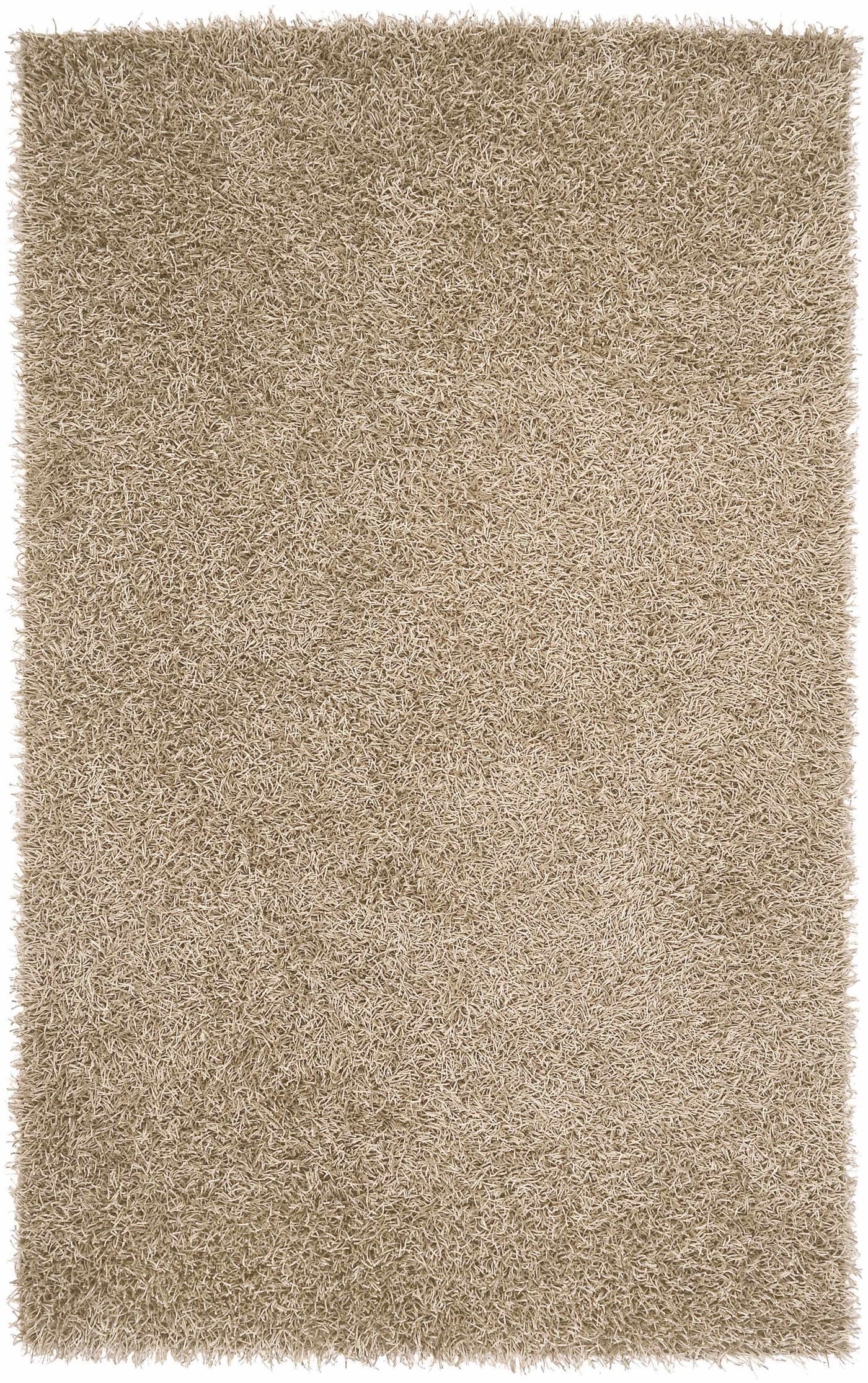 Browder Solid Beige Shag Area Rug - Clearance by Boutique Rugs