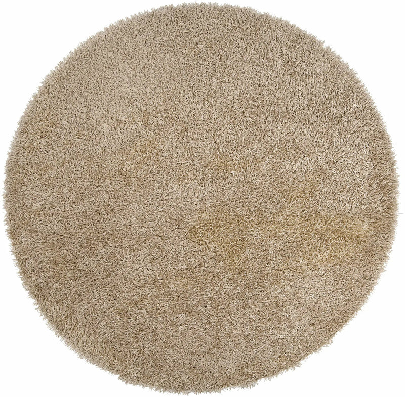 Browder Solid Beige Shag Area Rug - Clearance by Boutique Rugs