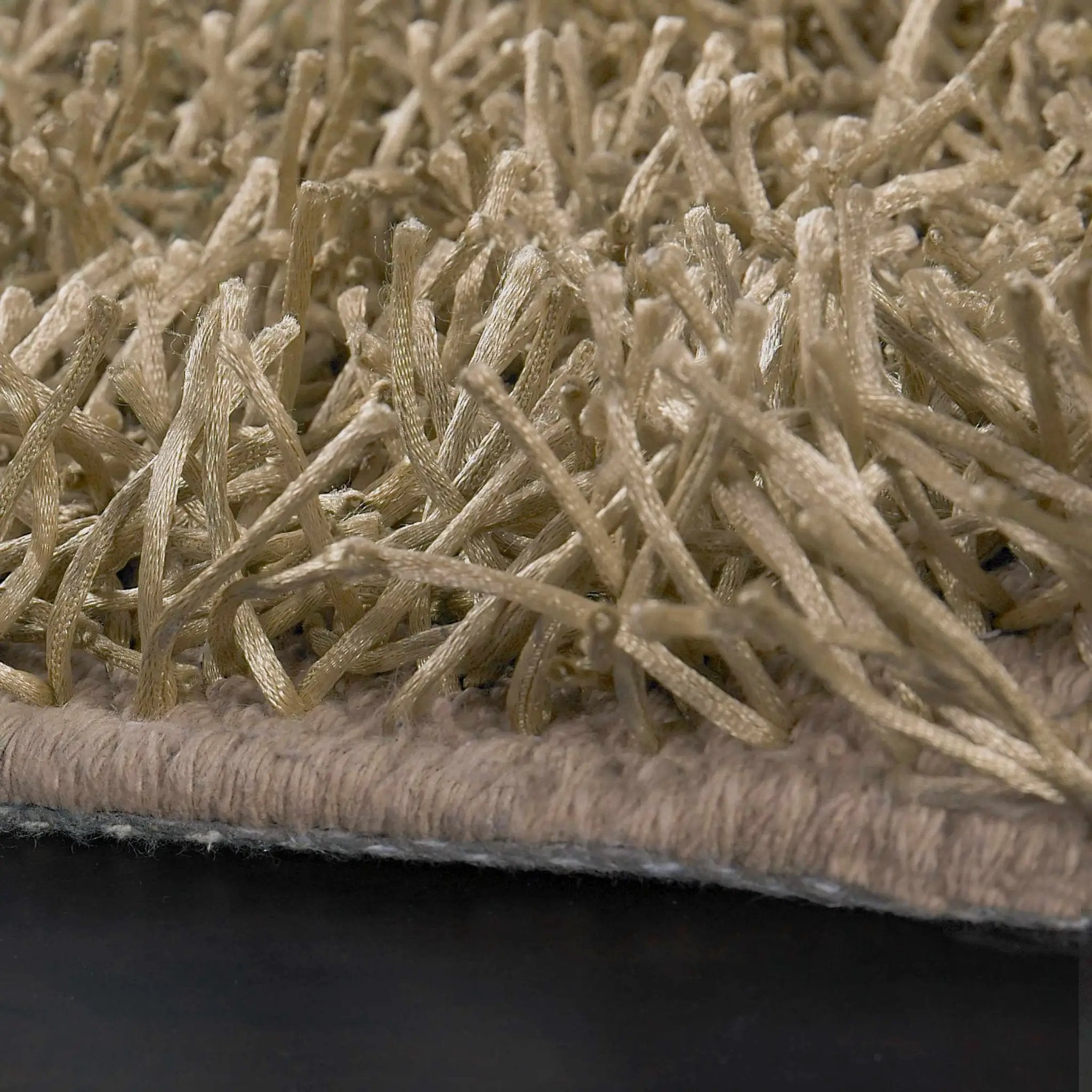 Browder Solid Beige Shag Area Rug - Clearance by Boutique Rugs