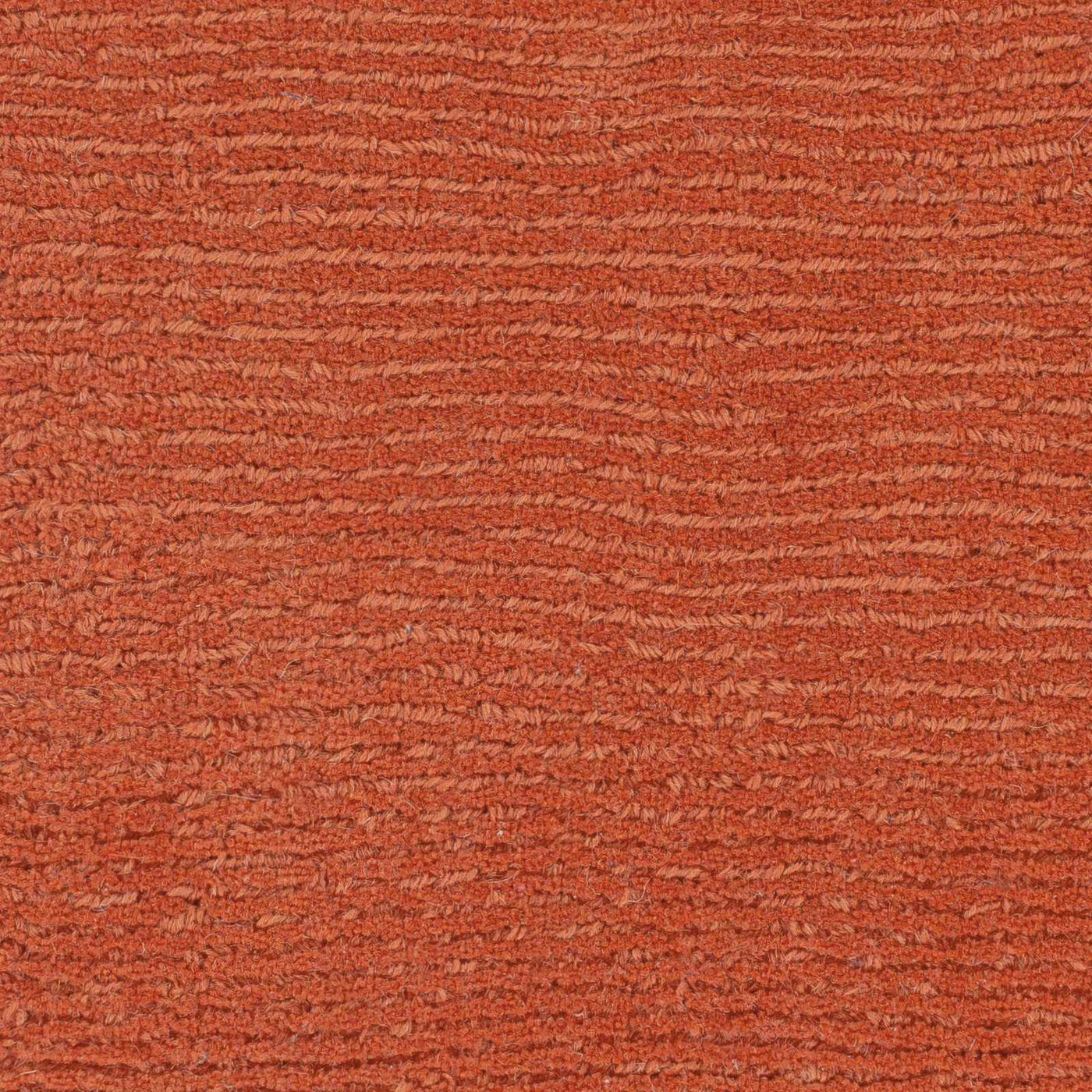 Brockton Solid Orange Wool Rug by Boutique Rugs