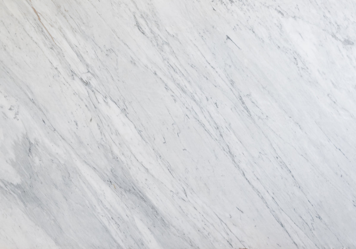 White Carrara C Extra Honed Marble Slab Random
