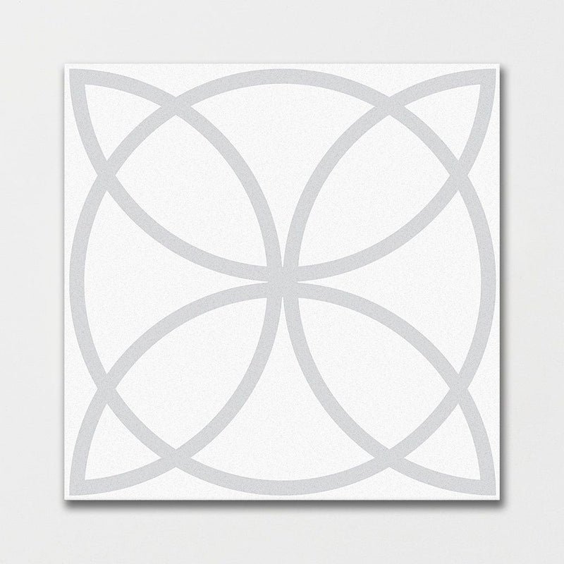 White Matte Colore Look Porcelain Tiles 8x8 Porcelain Matte 8x8 Tiles — 3