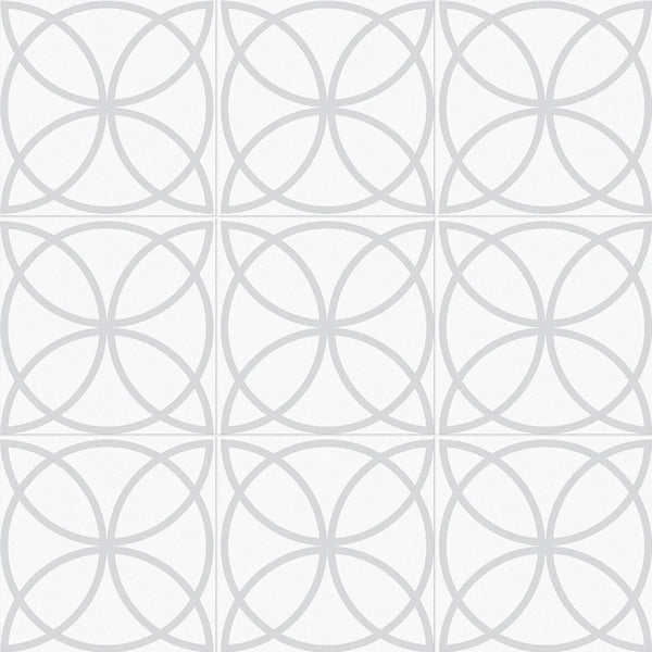 White Matte Colore Look Porcelain Tiles 8x8