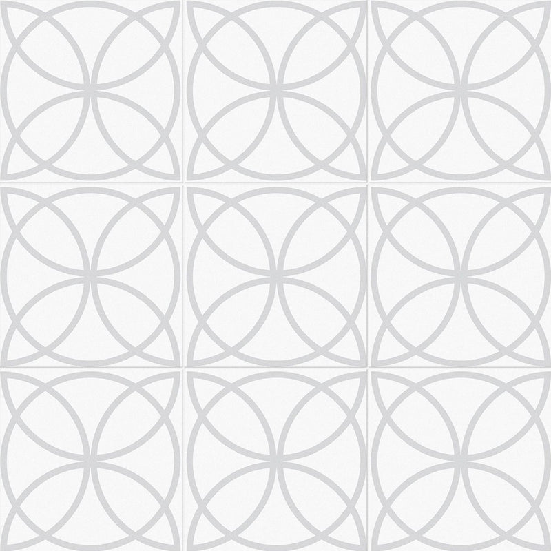 White Matte Colore Look Porcelain Tiles 8x8 Porcelain Matte 8x8 Tiles