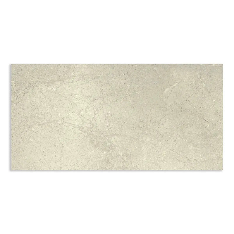 White Matte Porcelain Tiles 12x24 by Stonetiledepot
