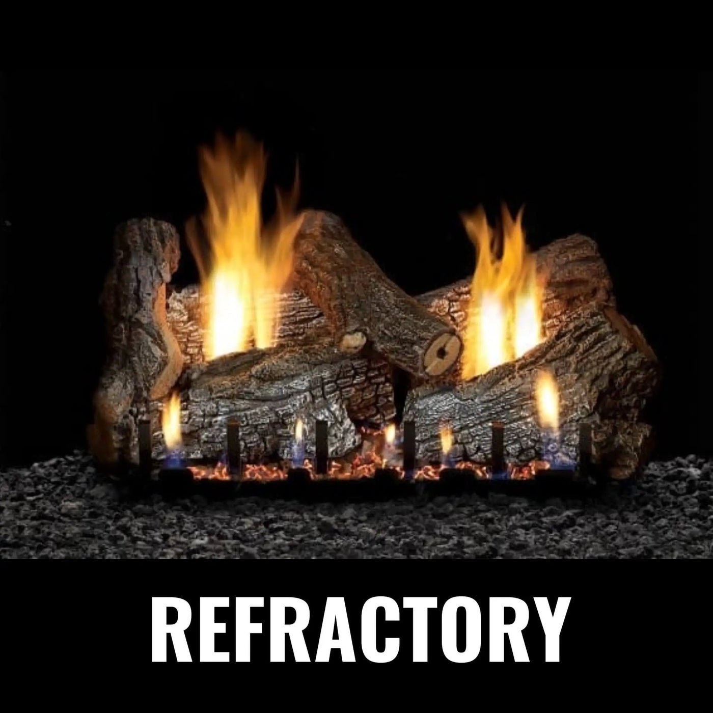 White Mountain Hearth (Empire) Vail 32-Inch Vent-Free Propane/Natural Gas Fireplace With Outer Frame, Hood, Louvers (SAK41582) by SAKSBY WHOLESALE
