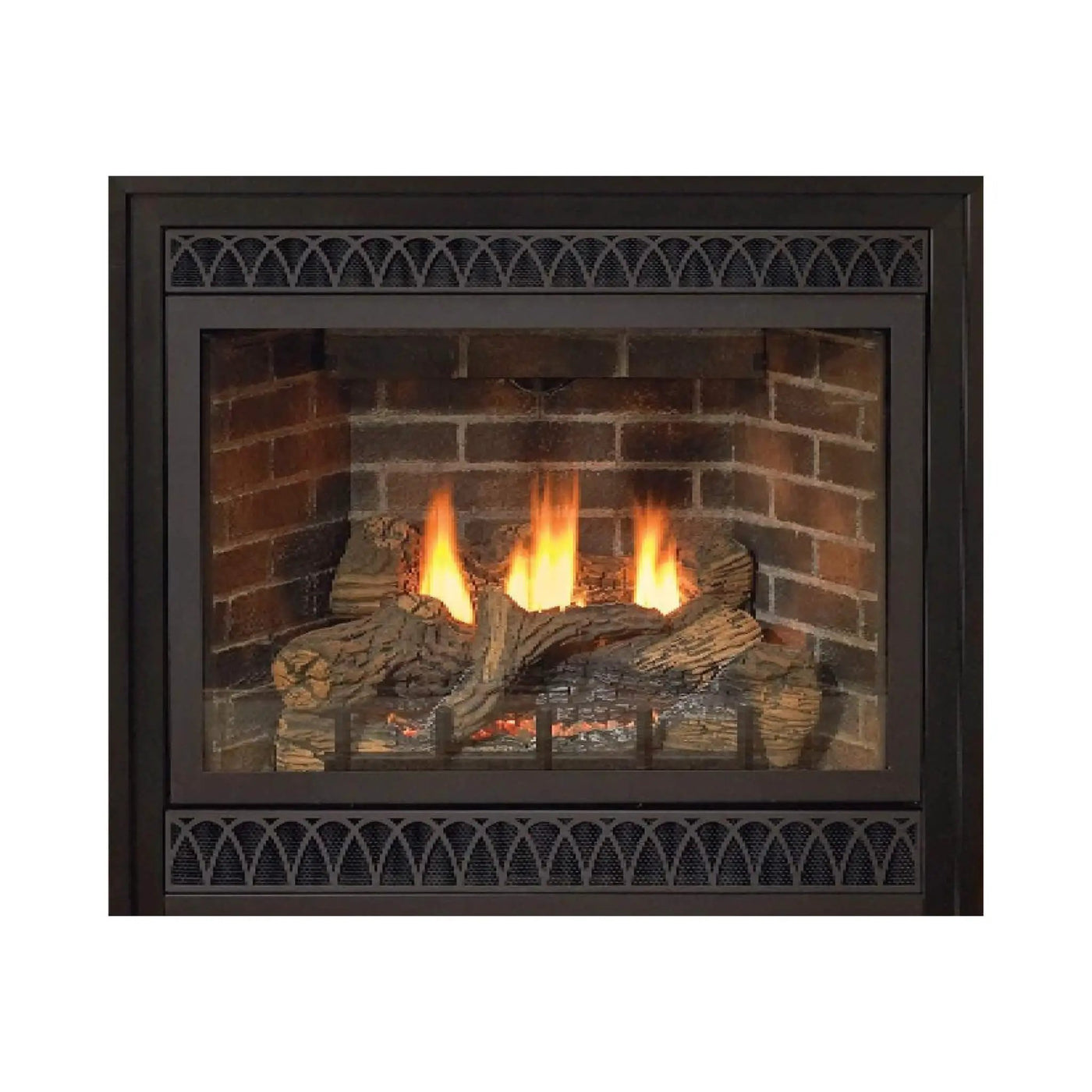 White Mountain Hearth (Empire) Tahoe 42-Inch Natural Gas Direct Vent Deluxe Fireplace [DVD42FP] (SAK56218) by SAKSBY WHOLESALE