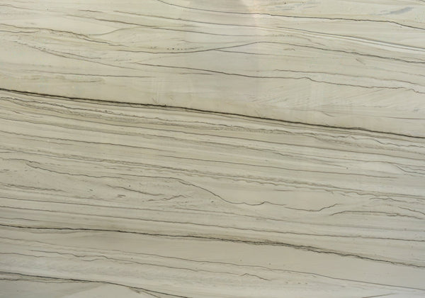 White Mustang Polished Quartzite Slab Random