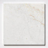 White Pearl Honed Marble Tiles 18x18