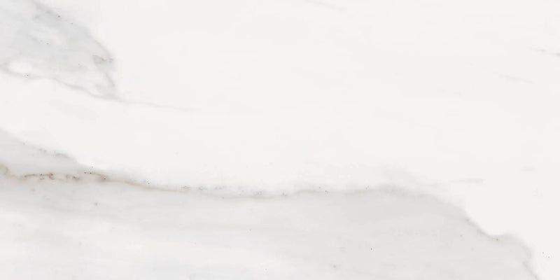 Tuscany White Marble Look Porcelain Tiles 12x24 by landmarkceramics