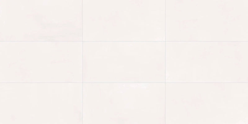 New York White Concrete Look Porcelain Tiles 12x24 by landmarkceramics