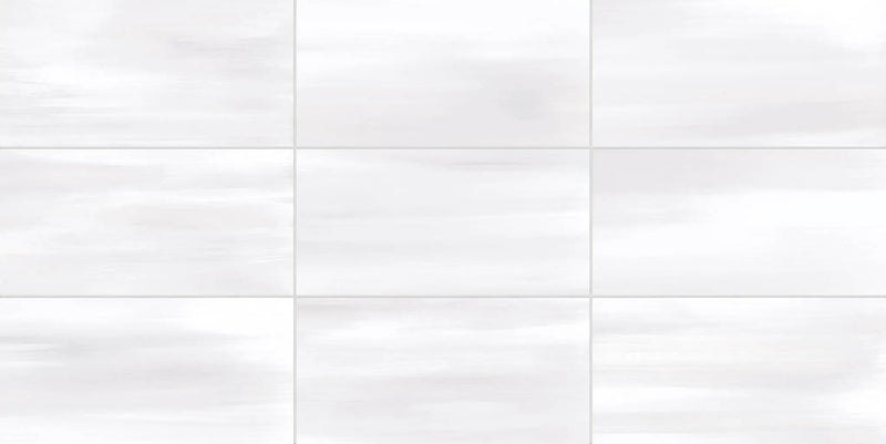 Miami White Concrete Look Porcelain Tiles 12x24 by landmarkceramics