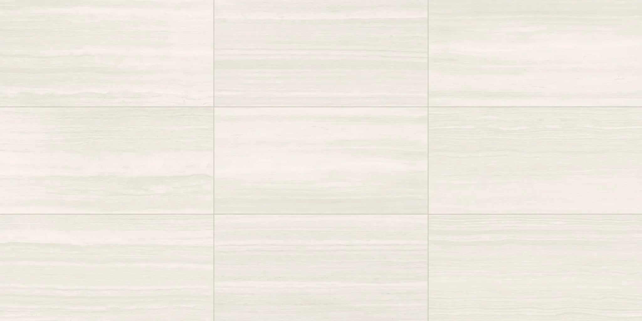 Washington White Travertine Look Porcelain Tiles 12x24 by landmarkceramics